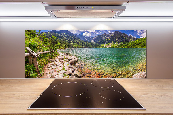 Achterwand keuken Het zeeoog ​​van het Tatragebergte