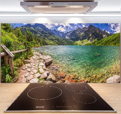 Achterwand keuken Het zeeoog ​​van het Tatragebergte