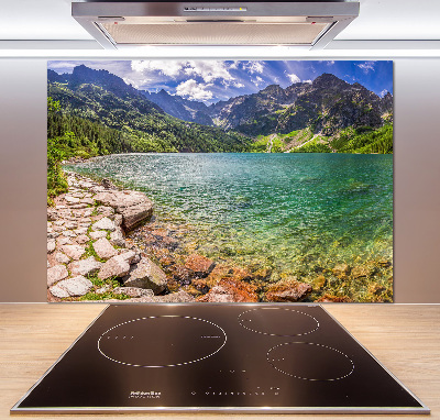 Achterwand keuken Het zeeoog ​​van het Tatragebergte