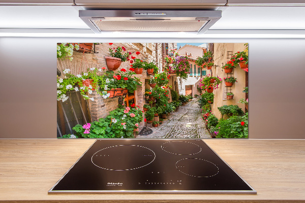 Spatplaat keuken Italiaanse straten