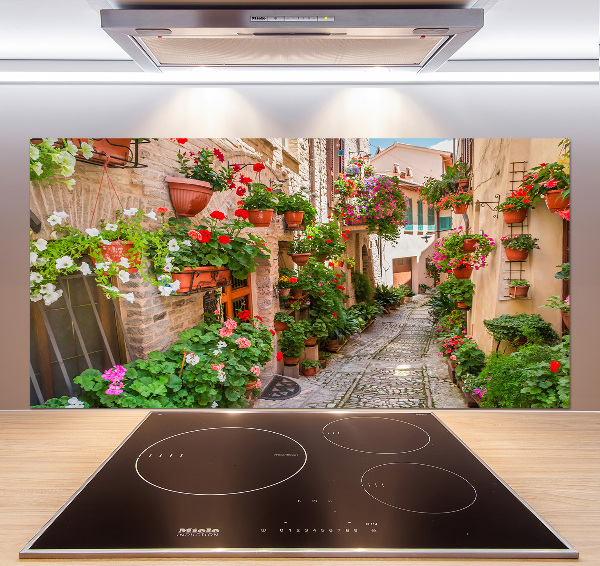 Spatplaat keuken Italiaanse straten