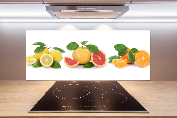 Achterwand keuken Citrusvruchten