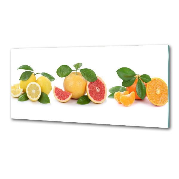 Achterwand keuken Citrusvruchten