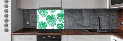 Keuken achterwand Monstera