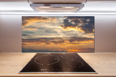Spatplaat keuken Zonsondergang