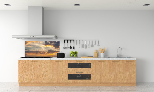 Spatplaat keuken Zonsondergang