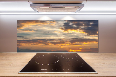 Spatplaat keuken Zonsondergang