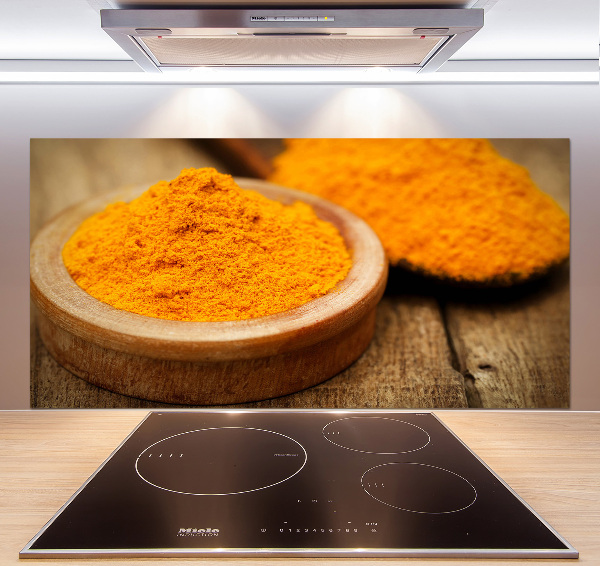 Keuken achterwand Kurkuma specerij