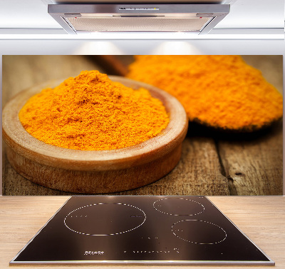 Keuken achterwand Kurkuma specerij