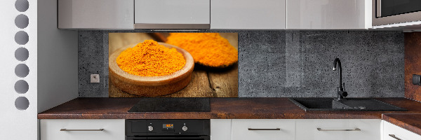 Keuken achterwand Kurkuma specerij