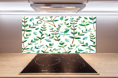 Glazen achterwand keuken Eucalyptus