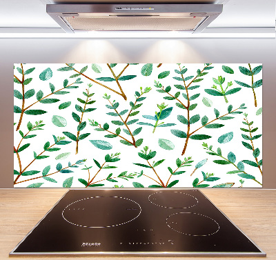 Glazen achterwand keuken Eucalyptus