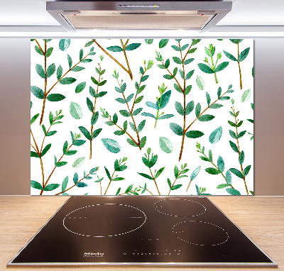 Glazen achterwand keuken Eucalyptus