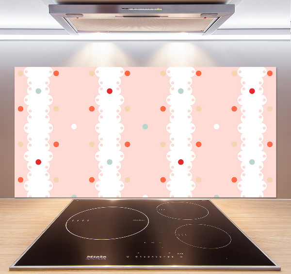 Spatplaat keuken Kleurrijke stippen achtergrond