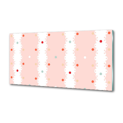 Spatplaat keuken Kleurrijke stippen achtergrond