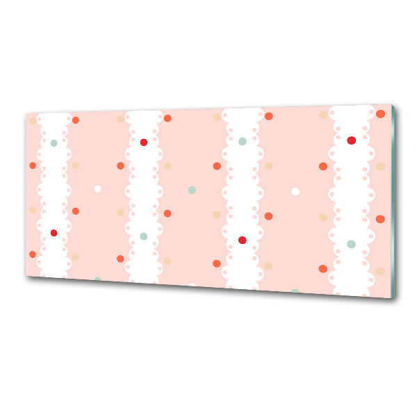 Spatplaat keuken Kleurrijke stippen achtergrond