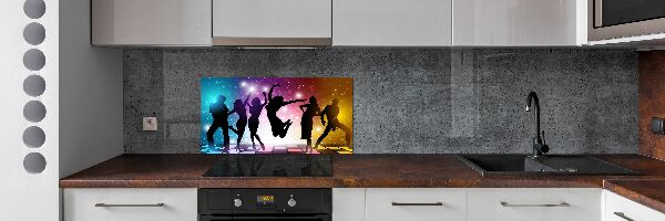 Spatplaat keuken Disco