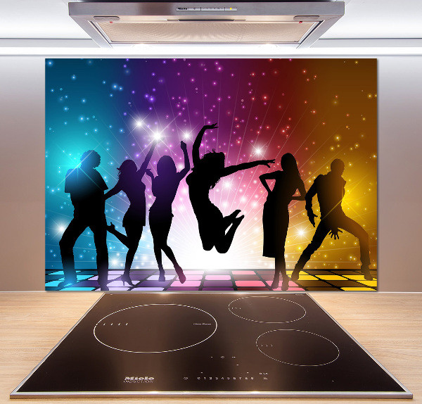 Spatplaat keuken Disco