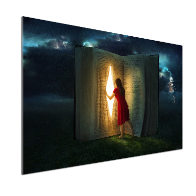 Keuken achterwand De wereld van boeken