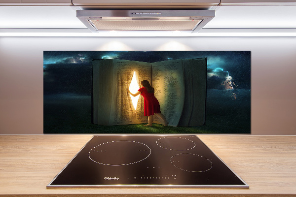 Keuken achterwand De wereld van boeken