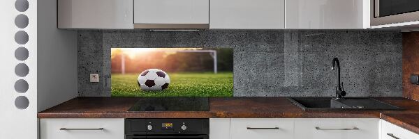 Spatscherm keuken Voetbal