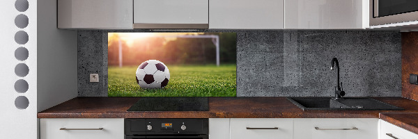 Spatscherm keuken Voetbal