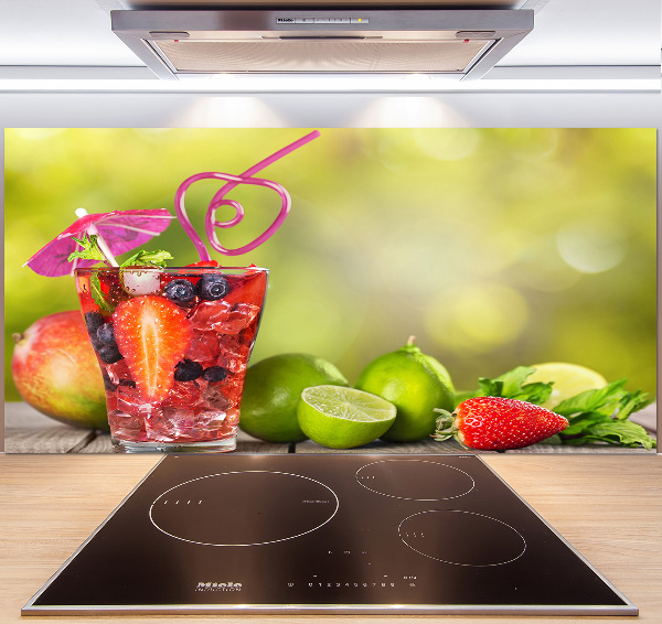 Achterwand keuken Fruitcocktail