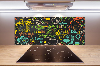 Achterwand keuken Thais eten