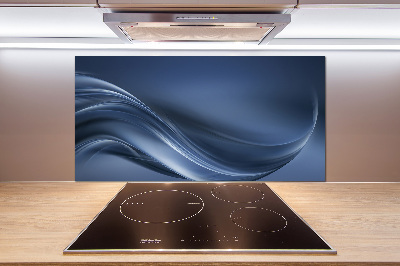 Achterwand keuken Grijze golf