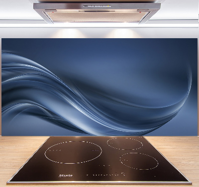 Achterwand keuken Grijze golf