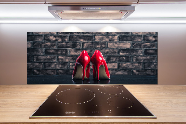 Achterwand keuken Rode hoge hakken