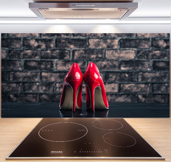 Achterwand keuken Rode hoge hakken