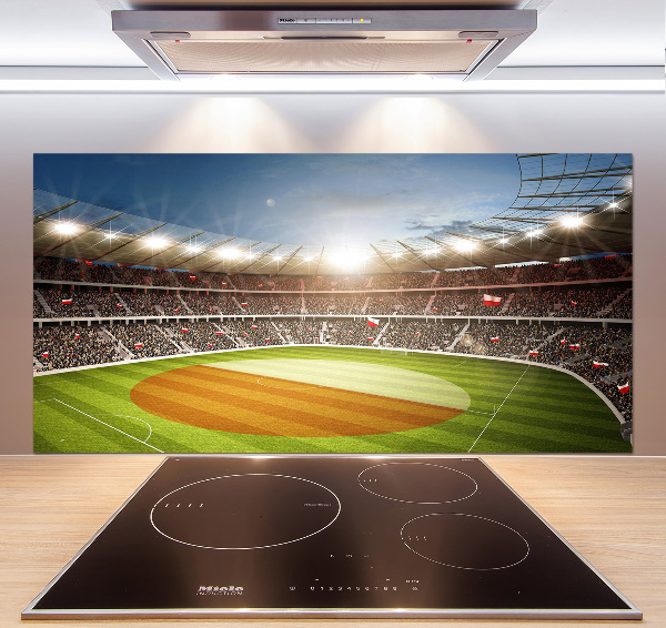 Spatplaat keuken Polen Stadion