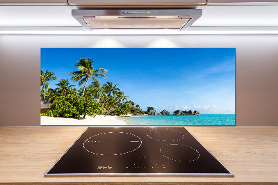 Spatplaat keuken Caribisch strand