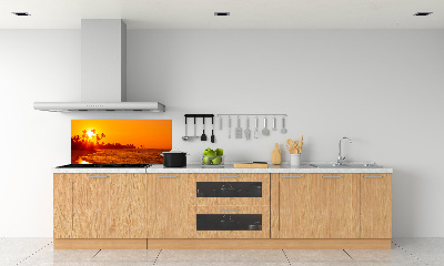 Keuken achterwand Zonsondergangstrand
