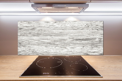 Spatplaat keuken Houten achtergrond