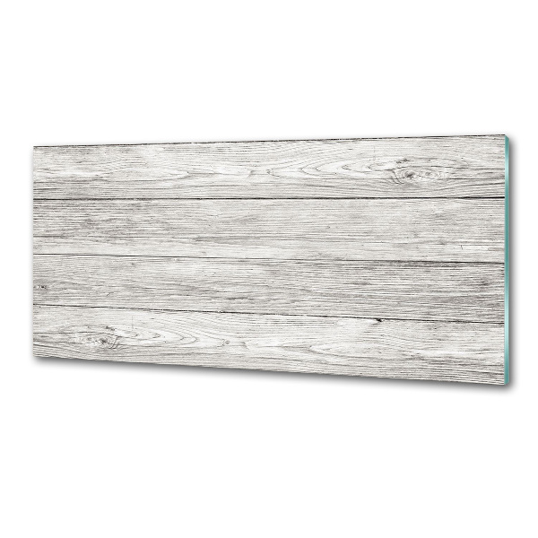 Spatplaat keuken Houten achtergrond