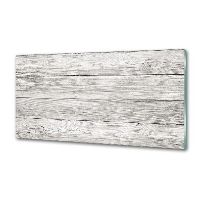 Spatplaat keuken Houten achtergrond