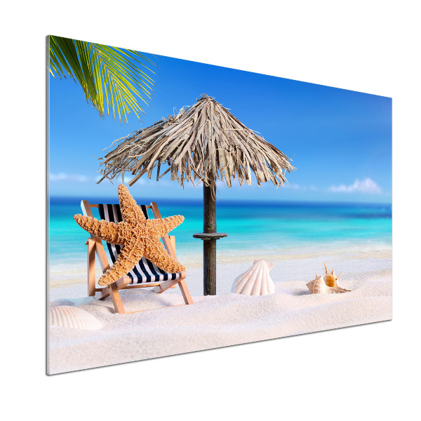 Spatplaat keuken Strandvakanties