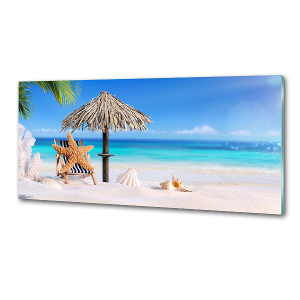 Spatplaat keuken Strandvakanties