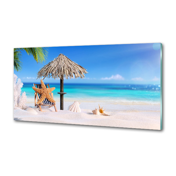 Spatplaat keuken Strandvakanties