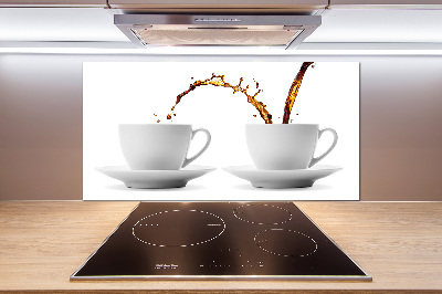 Keuken achterwand Koffie ingeschonken