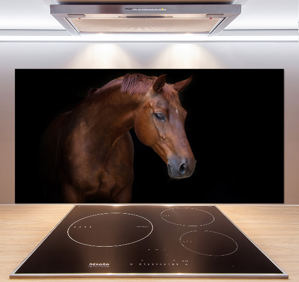 Keuken achterwand Bruin paard