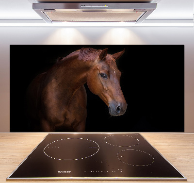 Keuken achterwand Bruin paard