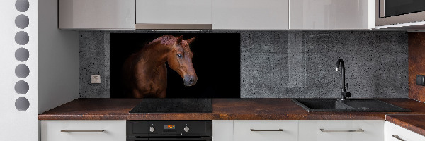 Keuken achterwand Bruin paard