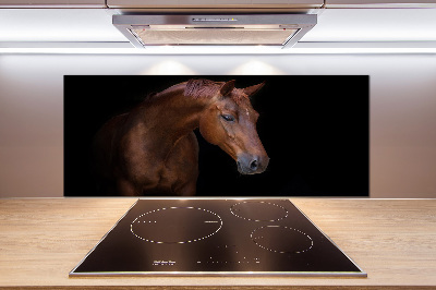 Keuken achterwand Bruin paard