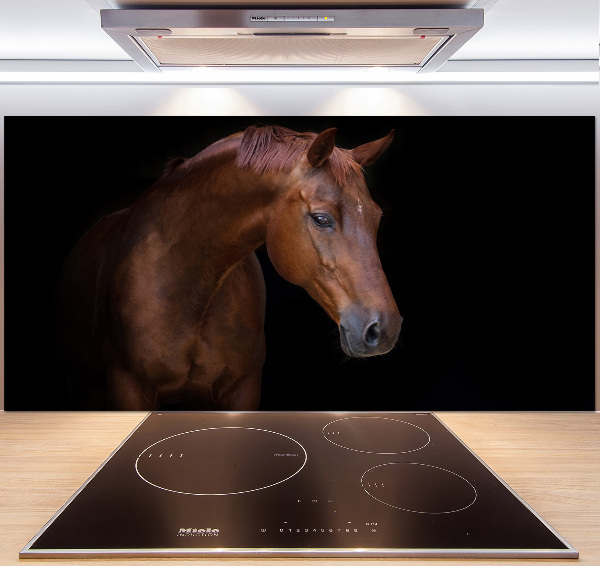 Keuken achterwand Bruin paard