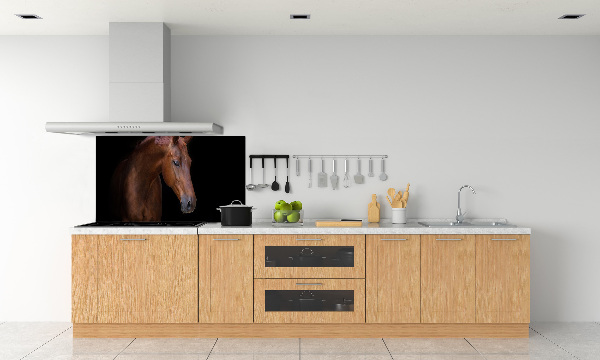 Keuken achterwand Bruin paard