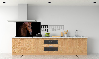 Keuken achterwand Bruin paard