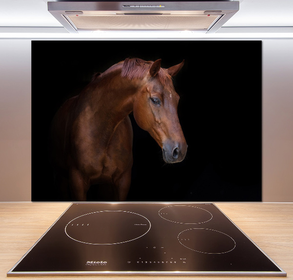 Keuken achterwand Bruin paard